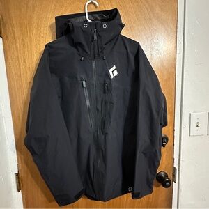 Black Diamond Gore-tex Snow Shell Jacket Men's M